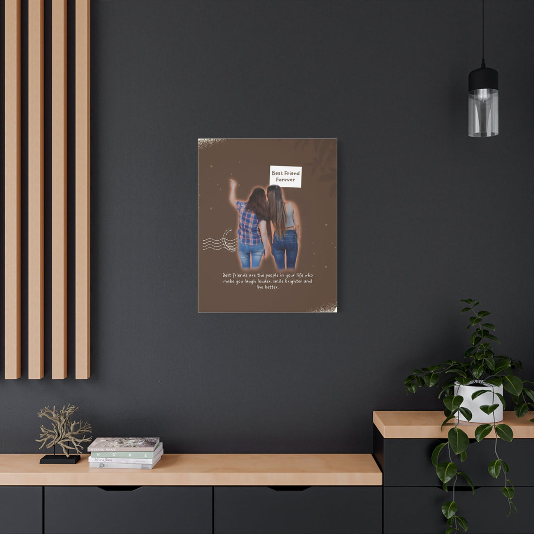 Custom Bestfriend Canvas Gift