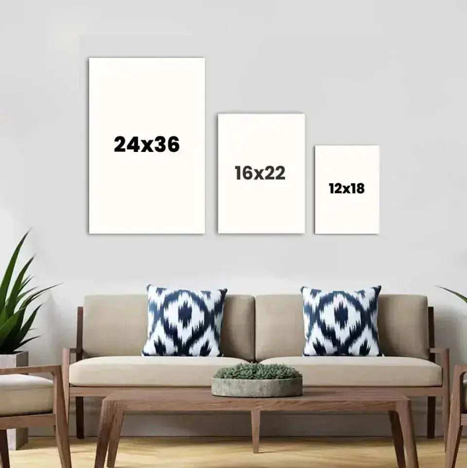 Mother's Day Canvas Custom Text The Ink